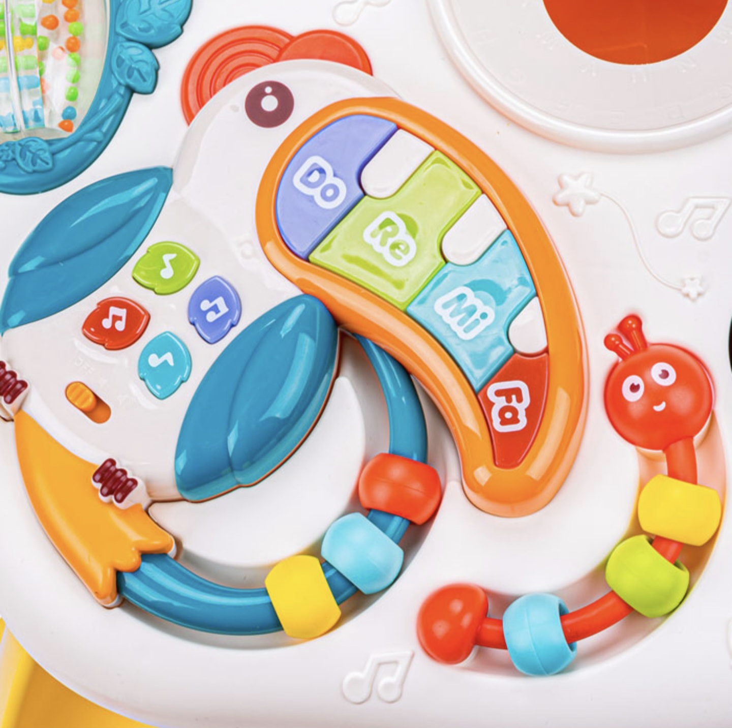 میز بازی آموزشی و موزیکال چندکاره کودک مدل Activity Table برند huanger