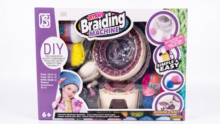 دستگاه بافتنی اسباب بازی کودک مدل DIY Braiding Machine