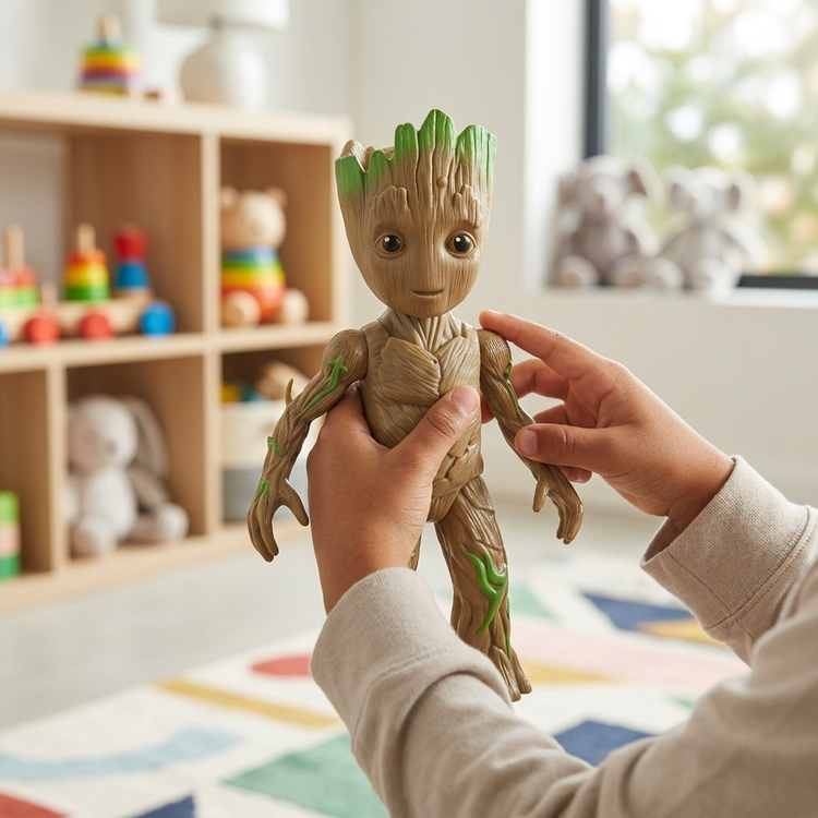 فیگور موزیکال گروت دیزنی مدل Avengers Titan Hero Tech (به همراه صدا و جلوههای صوتی)