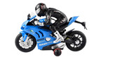 موتور اسباببازی کنترلی شارژی طرح دوکاتی (Ducati) مقیاس 1:20 مدل 565-R6 با چرخش ۳۶۰ درجه، افکت نور و صدا