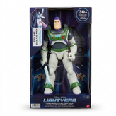 اکشن فیگور باز لایتیِر اورجینال متل (Mattel Lightyear) با شمشیر لیزری و ۳۰+ افکت صوتی و دیالوگ