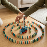 قطار دومینو چین اتوماتیک موزیکال و چراغدار مدل Domino Train