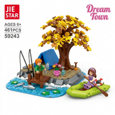 لگو قایق سواری و ماهیگیری در طبیعت جی استار مدل ۵۹۲۴۳ سری Dream Town (۴۶۱ قطعه)