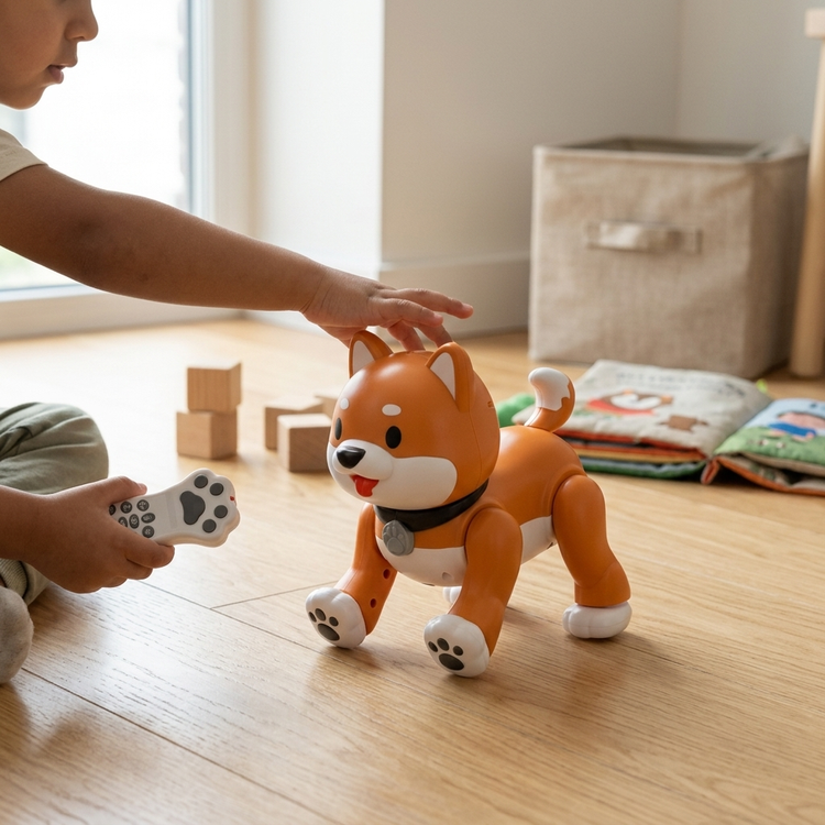 سگ رباتیک کنترلی و هوشمند طرح شیبا اینو (Intelligent Pet)