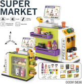 ست اسباب بازی سوپرمارکت و صندوق فروشگاهی مدل Supermarket کد OC0915836