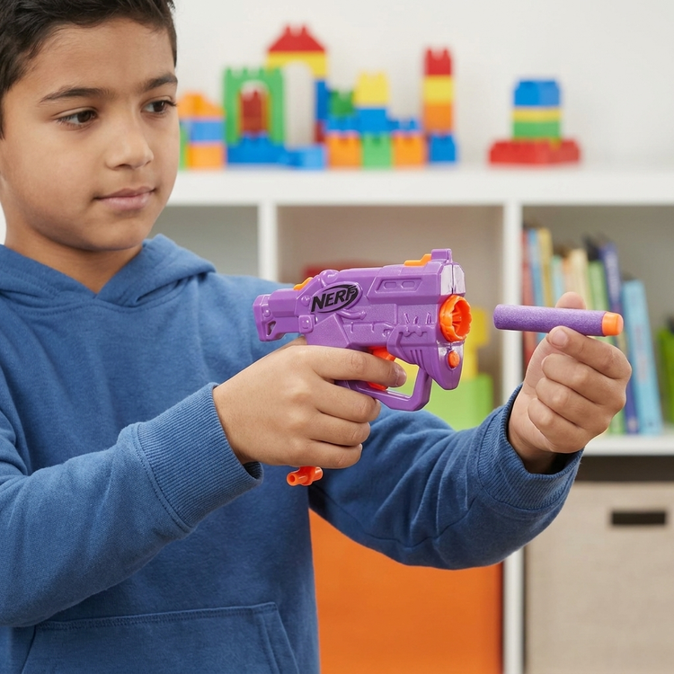 تفنگ نرف فورتنایت مدل مایکرو AR-L هاسبرو اصل (Nerf Fortnite Micro AR-L Blaster)