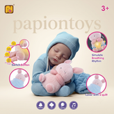 عروسک پولیشی تنفسی و خر و پف طرح خرگوش خوابالو Sleepy Pets