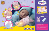عروسک پولیشی تنفسی و خر و پف طرح خرگوش خوابالو Sleepy Pets