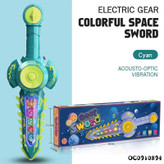شمشیر اسباببازی موزیکال و چراغدار چرخدندهای مدل Gear Sword