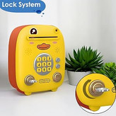 گاوصندوق اسباببازی موزیکال و کلیددار طرح جوجه اردک مدل Money Box