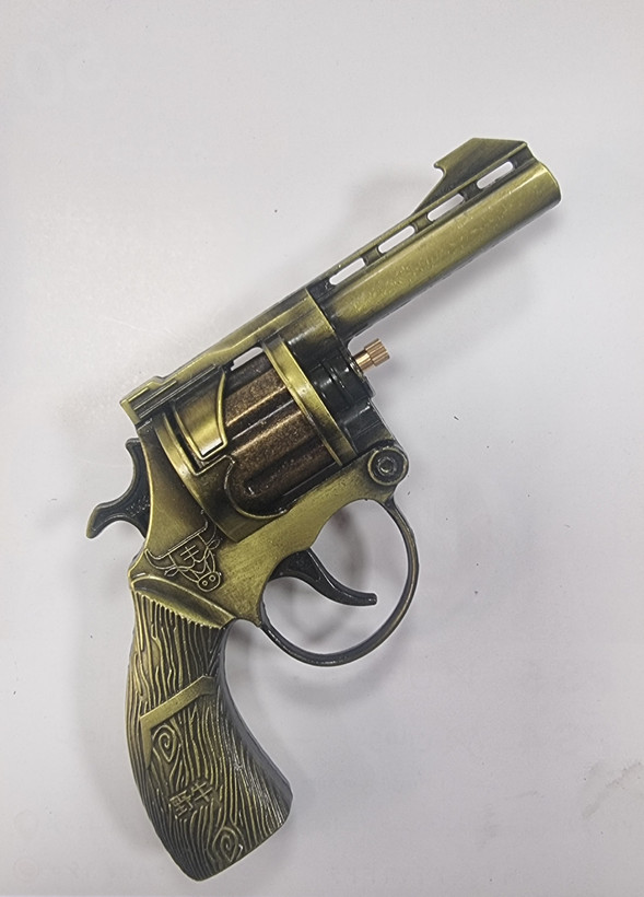 تفنگ فلزی ترقه ای رولور وسترن طرح برنزی کلاسیک مدل Firearms