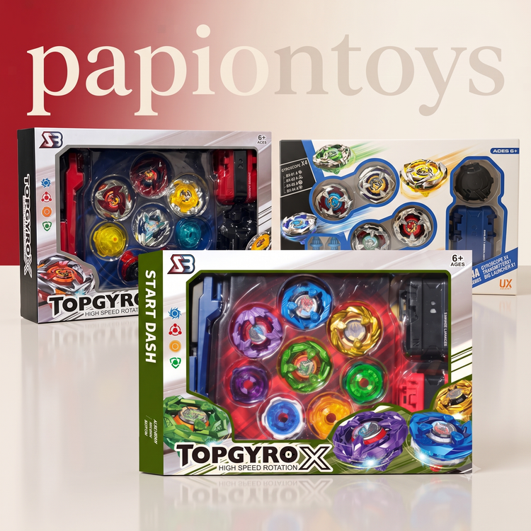 ست فرفره انفجاری بی بلید Top Gyro X
